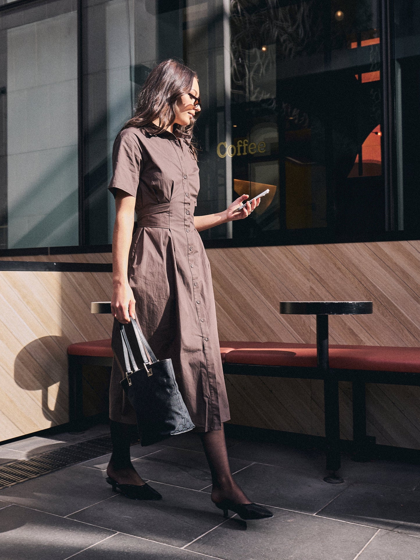 Vela Dress - Cacao