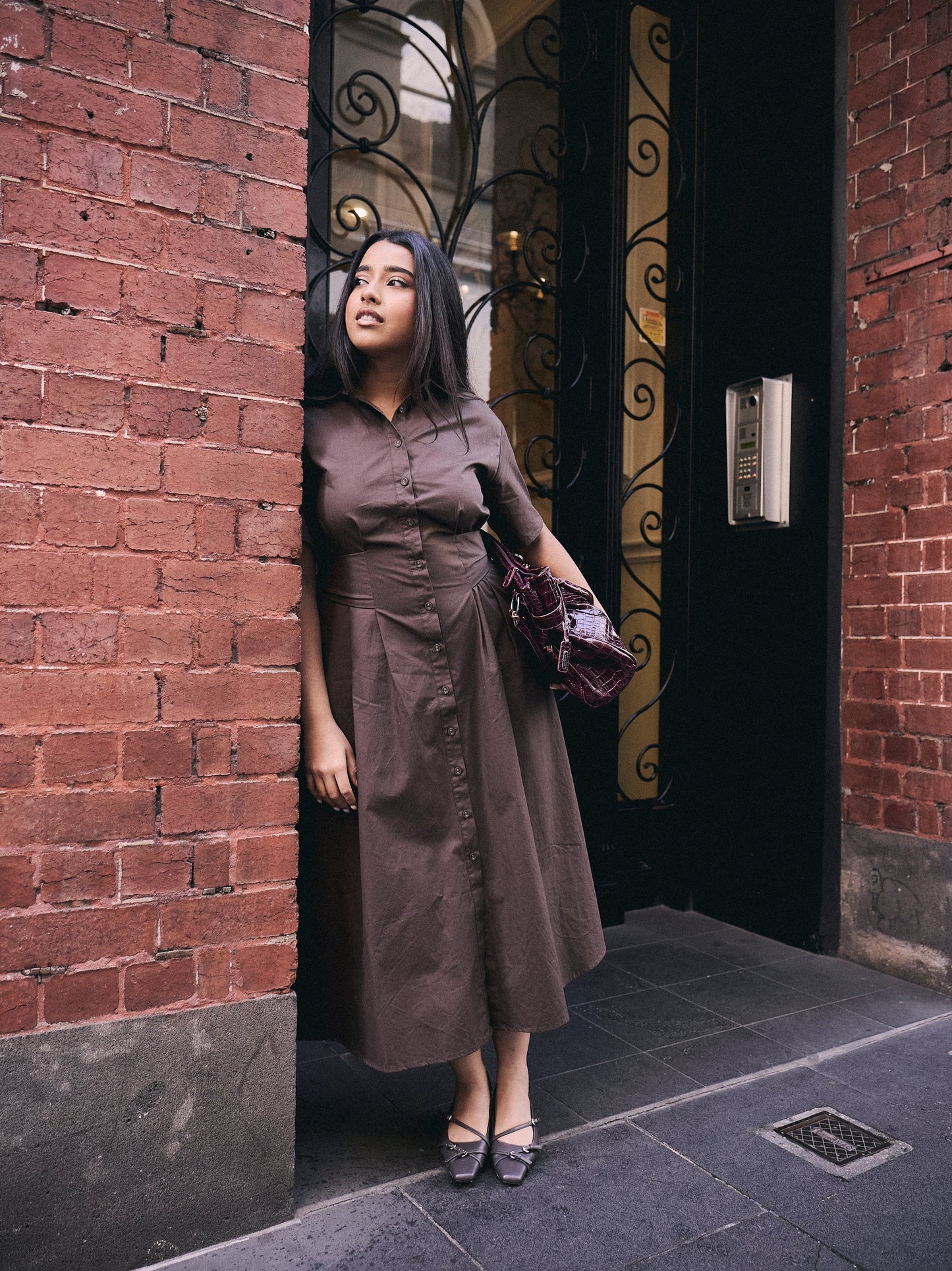Vela Dress - Cacao