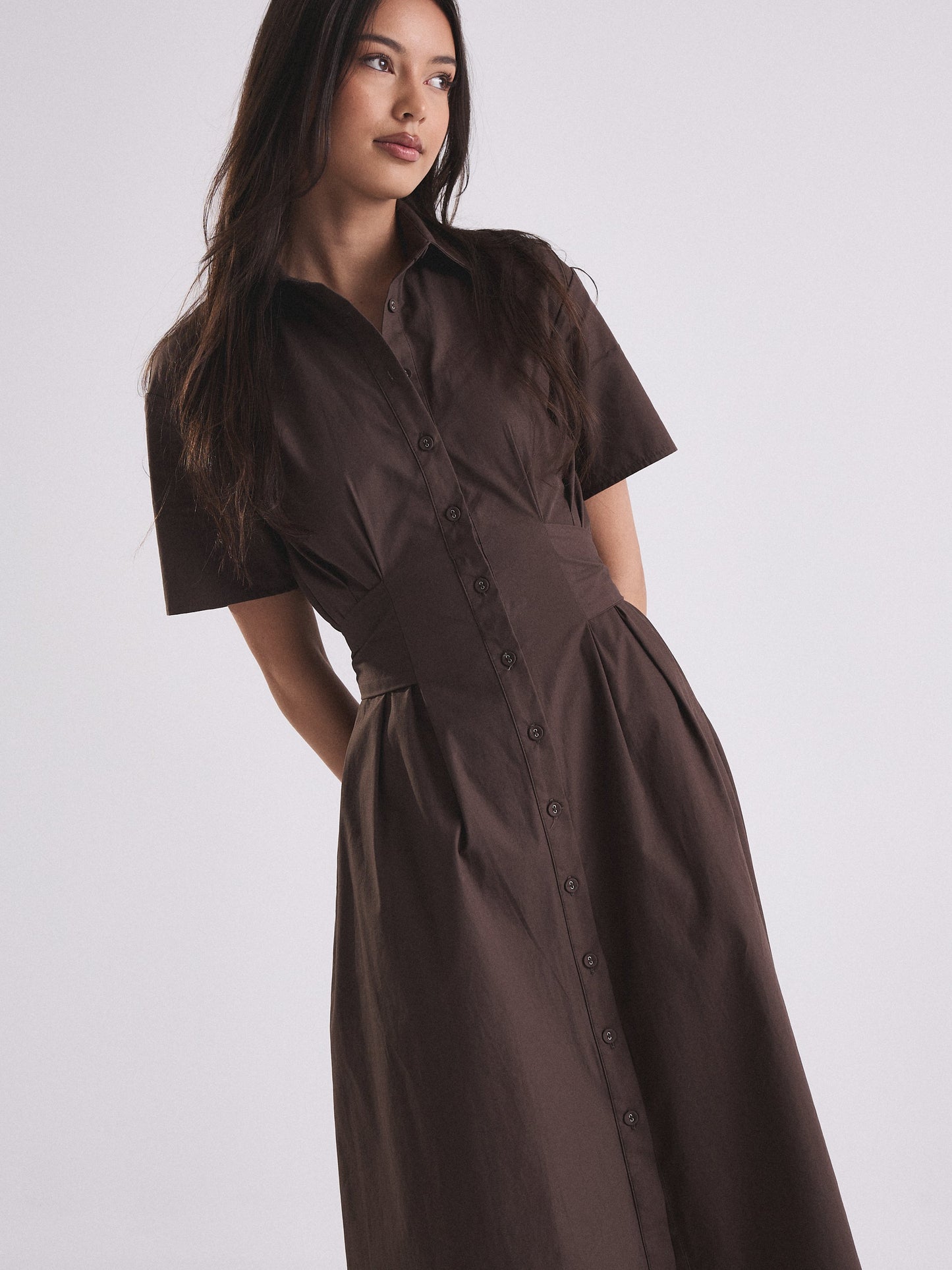 Vela Dress - Cacao