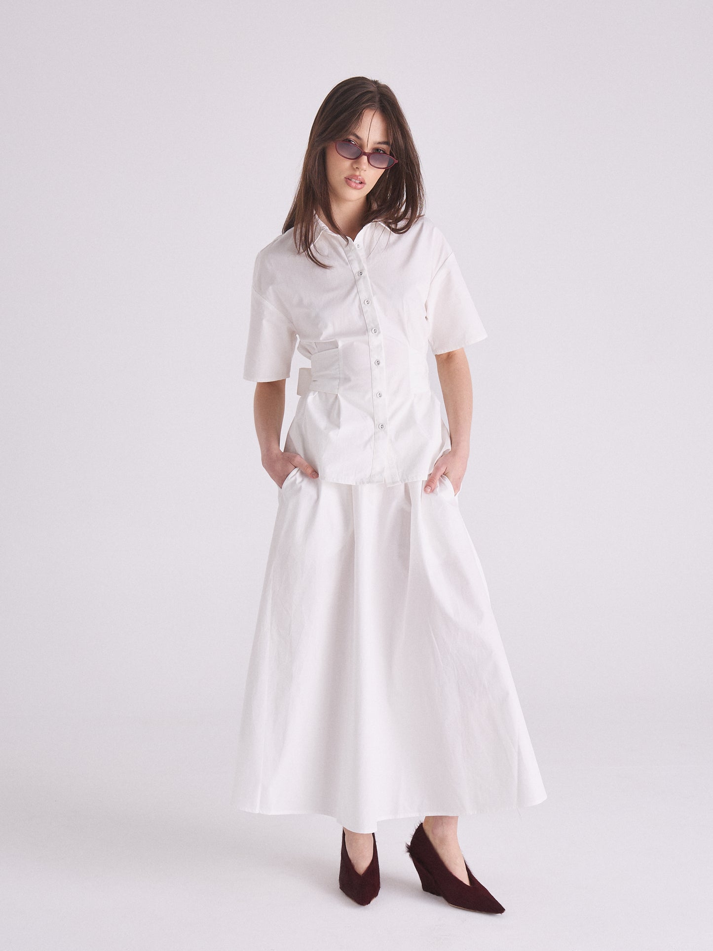 Nora Skirt - Ivory