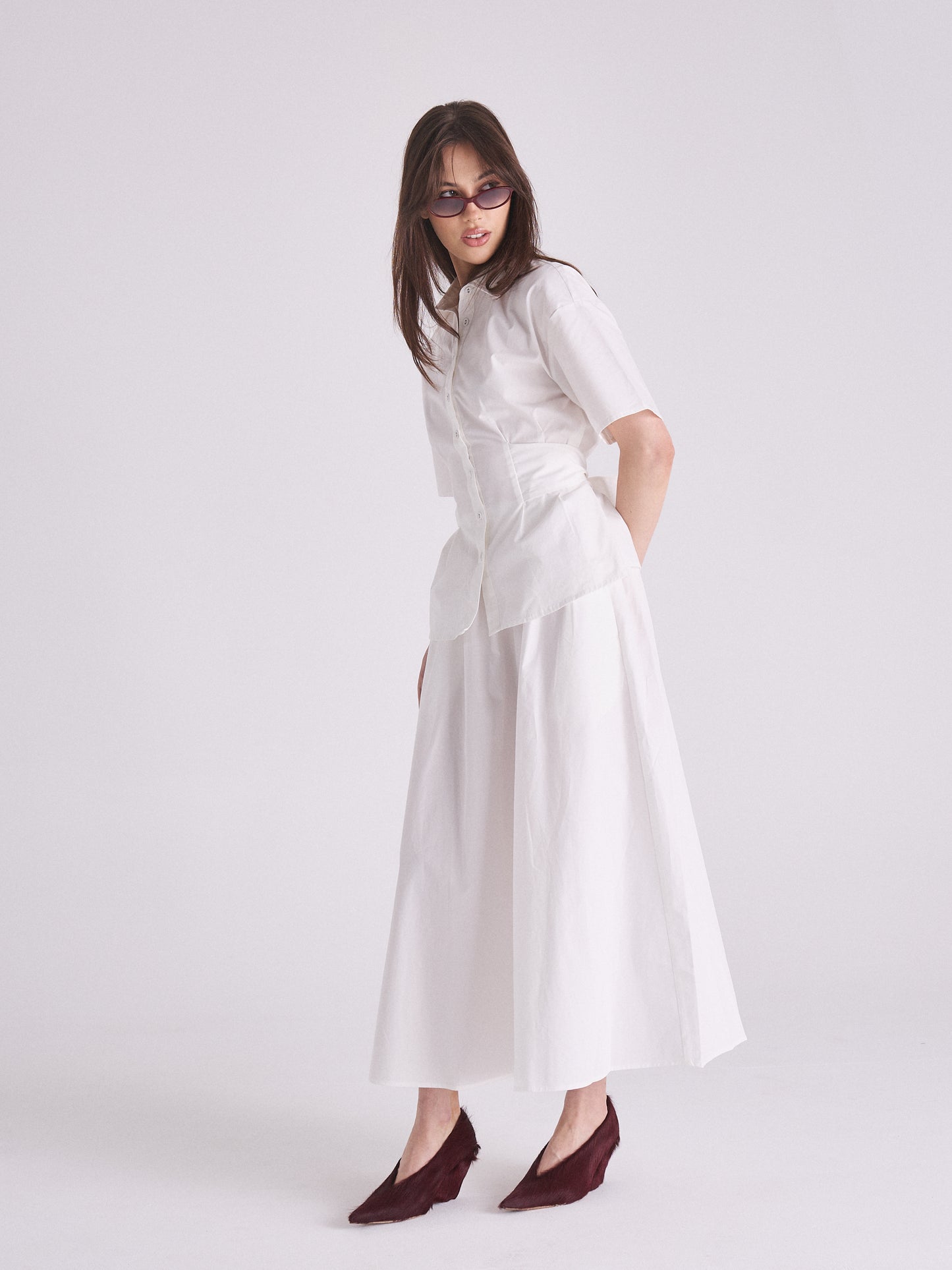 Nora Skirt - Ivory