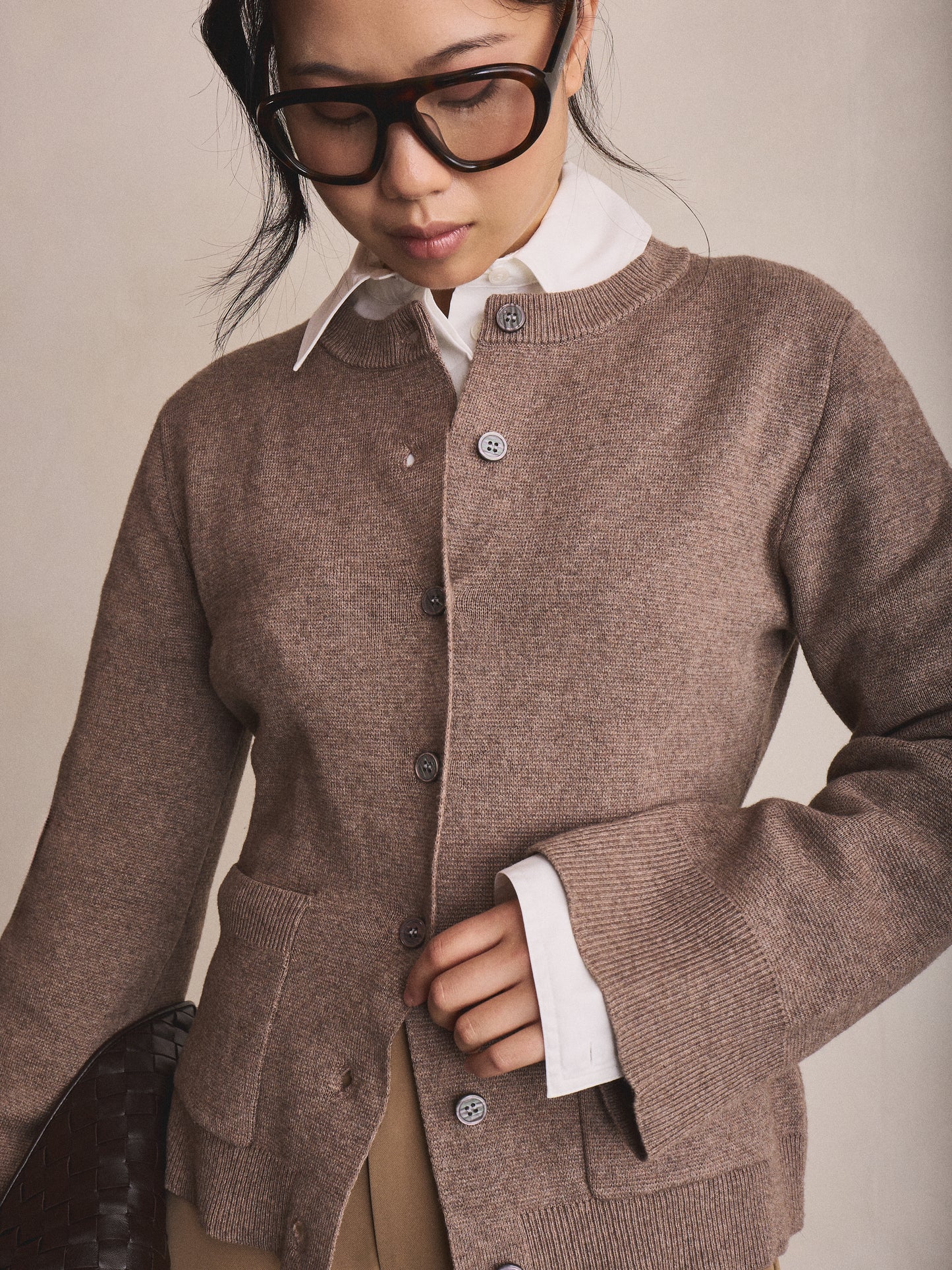 Wren Cardigan - Deep Tan
