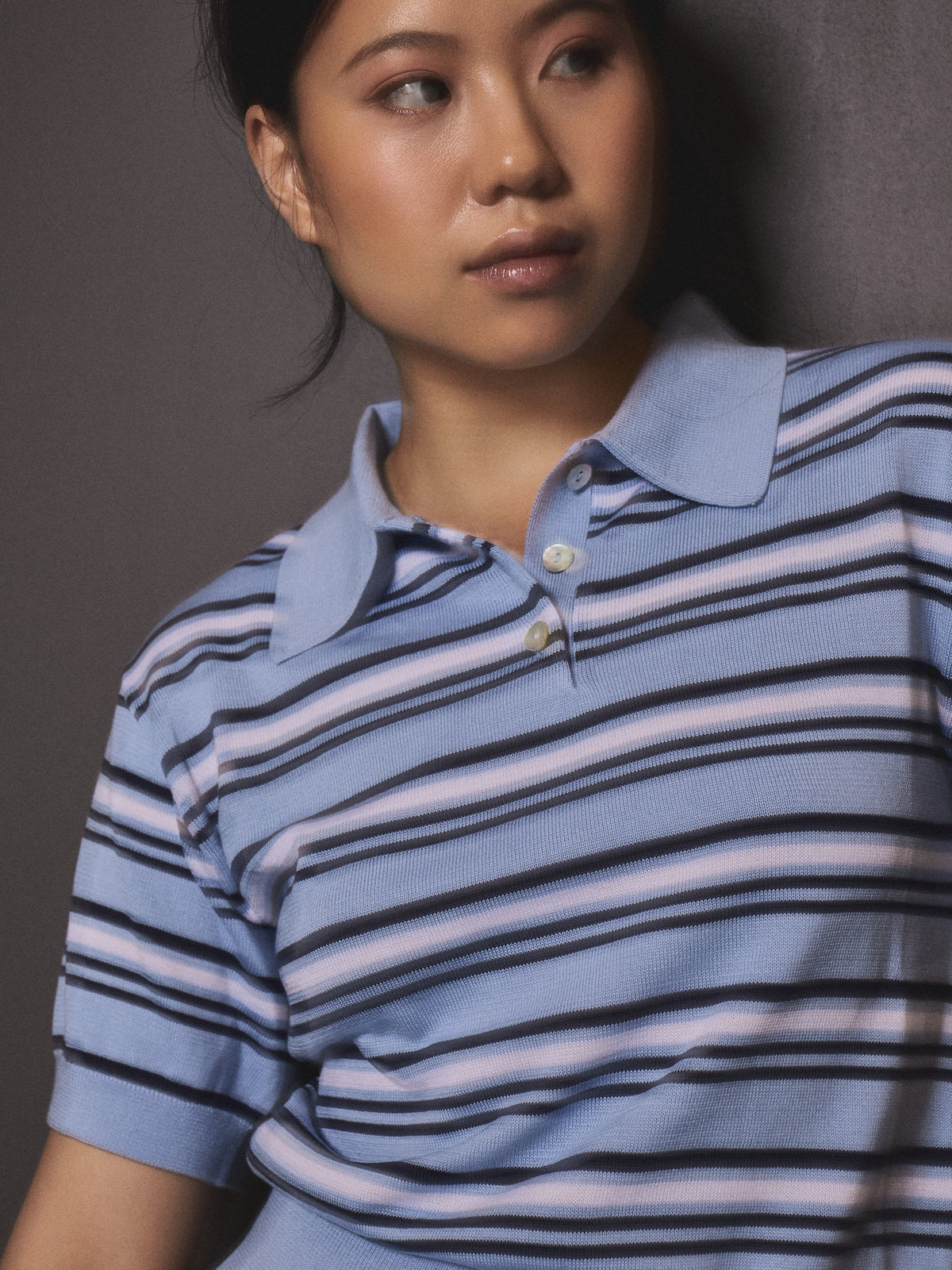 Rena Polo - Blue Stripe