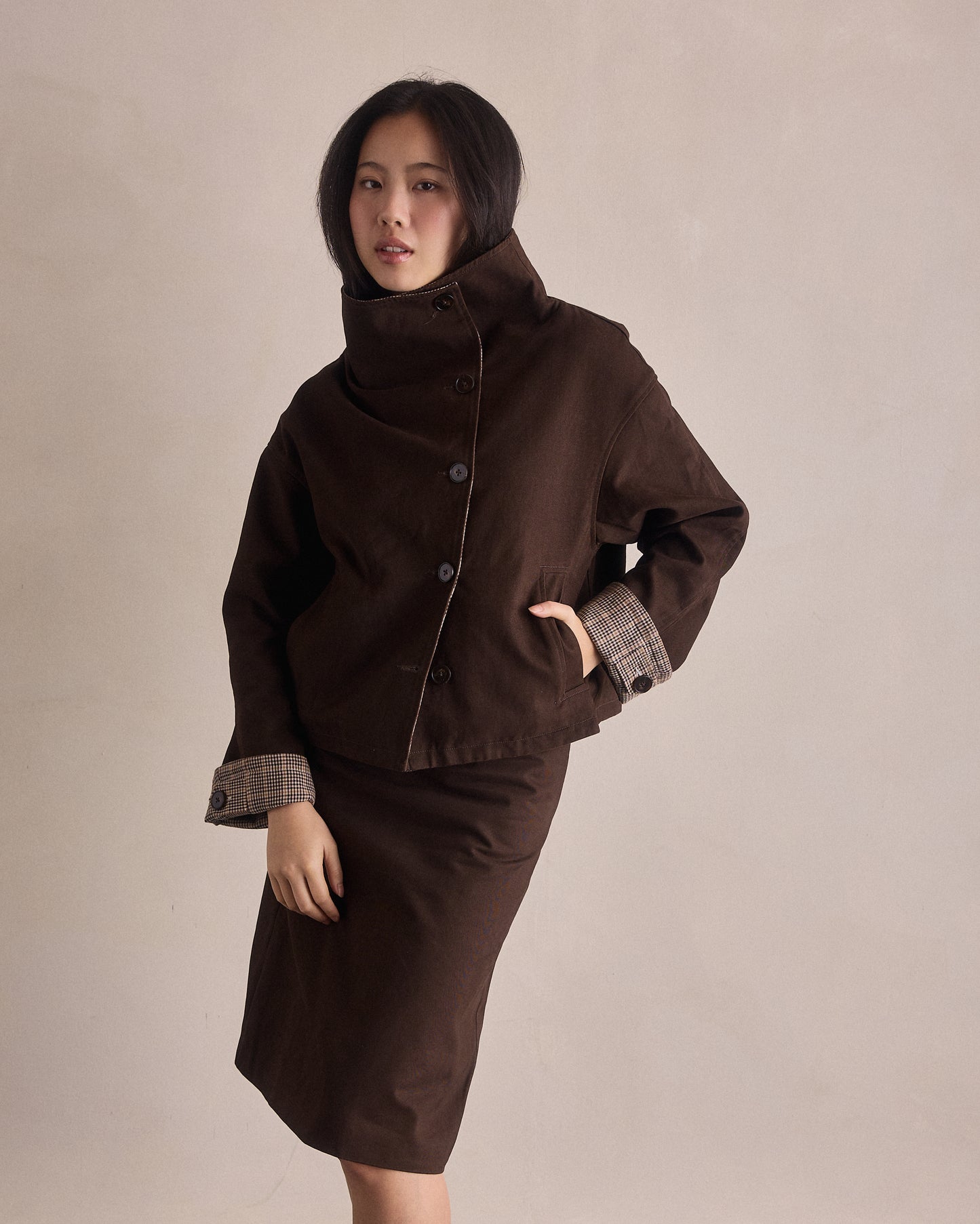Sloane Skirt - Cacao