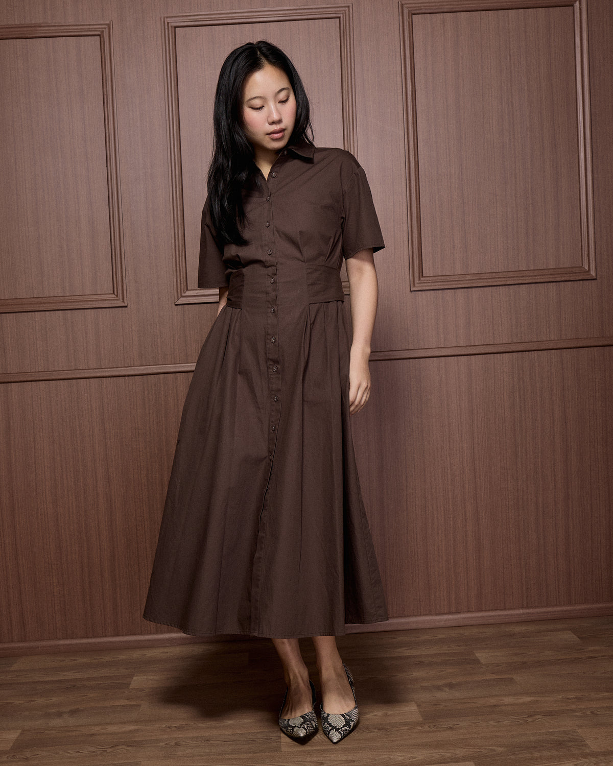 Vela Dress - Cacao