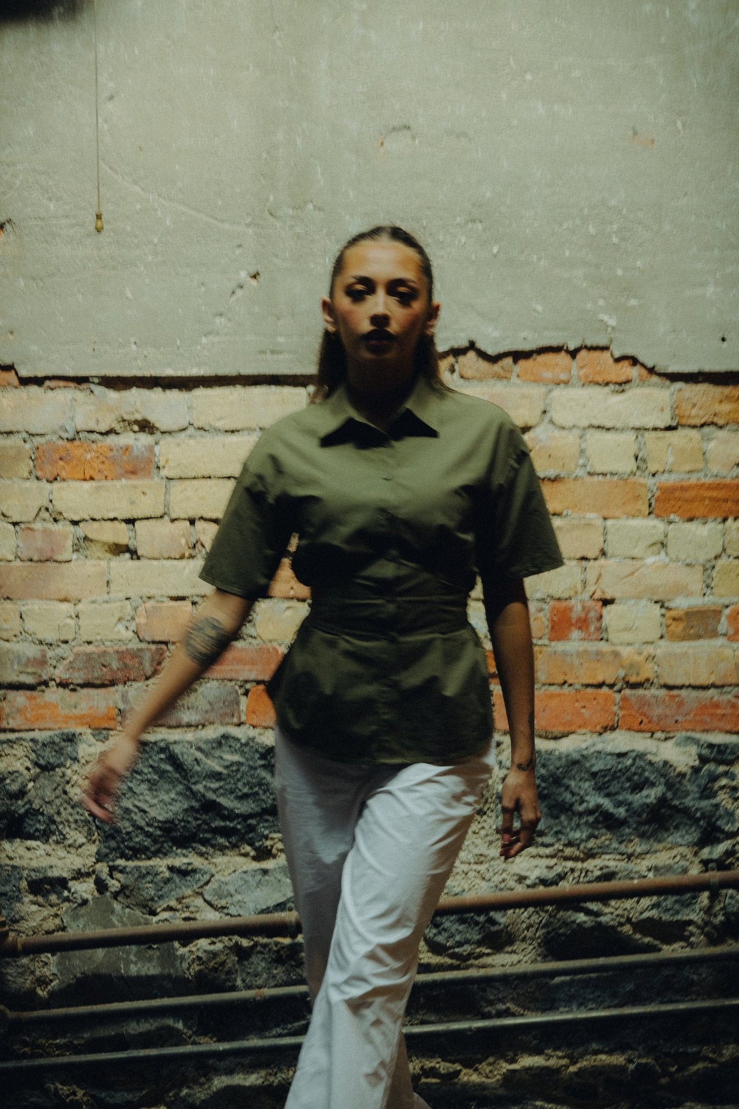 Vela Shirt - Moss