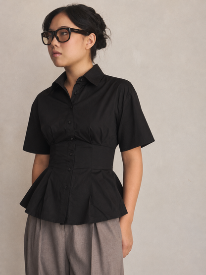 Vela Shirt - Black