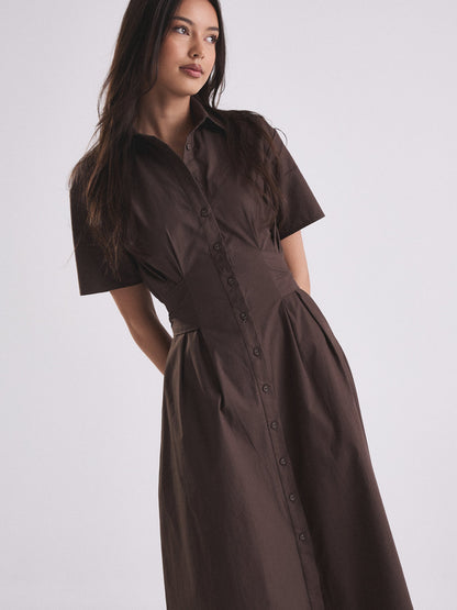 Vela Dress - Cacao