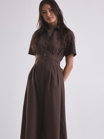 Vela Dress - Cacao