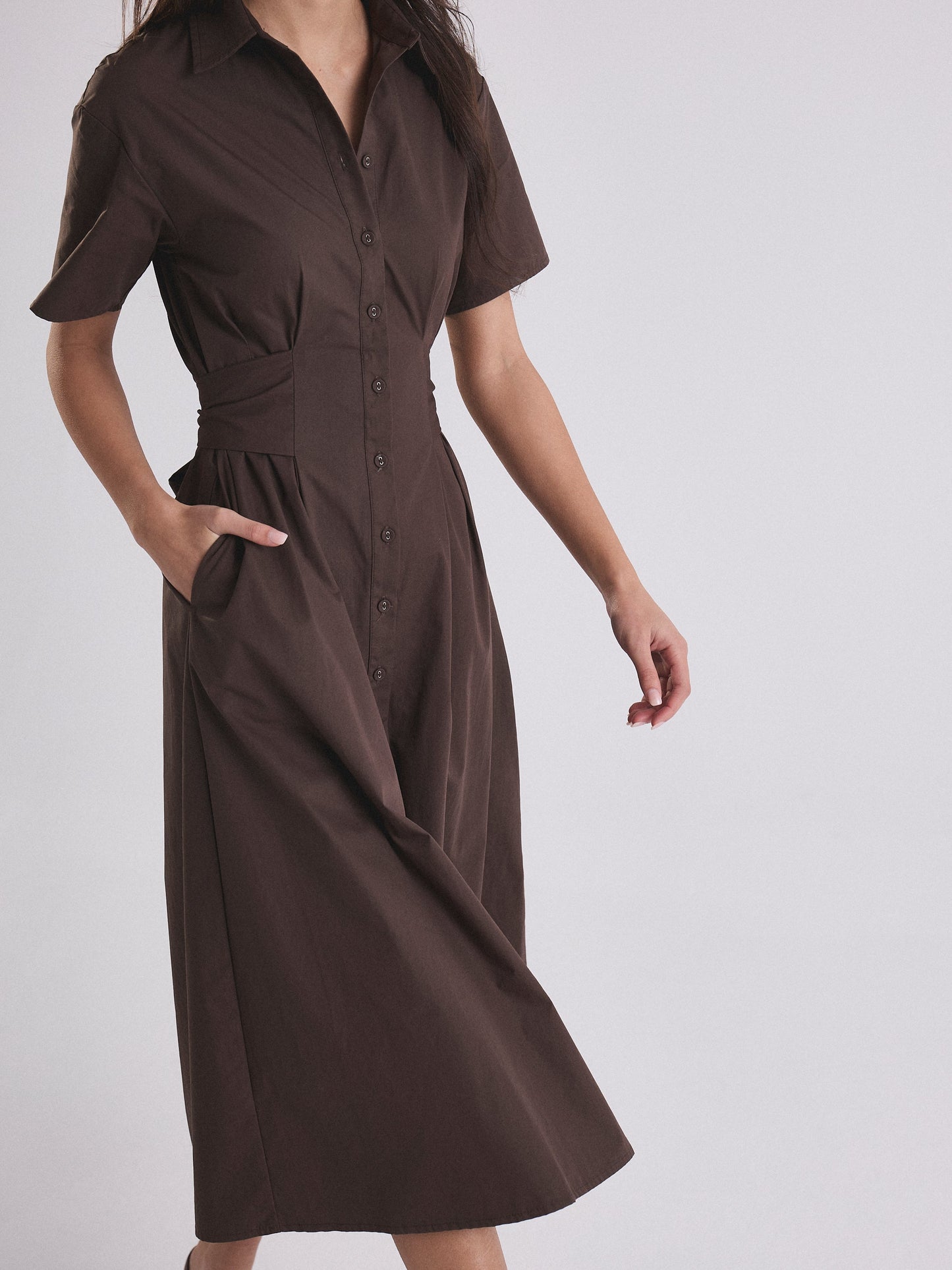 Vela Dress - Cacao