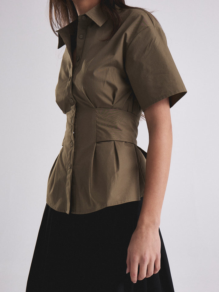 Vela Shirt - Moss