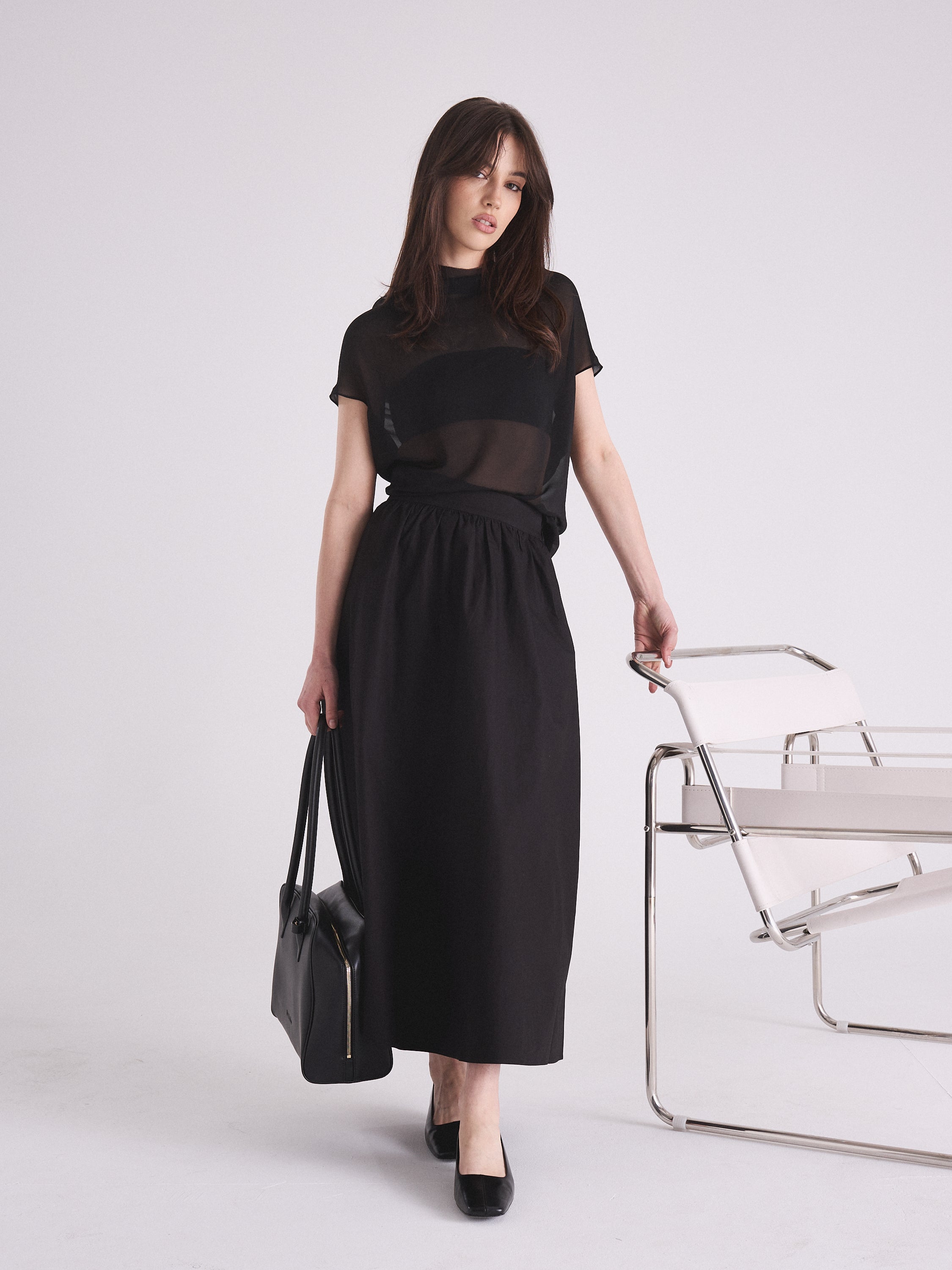 Nora Skirt - Black – Graciousnz
