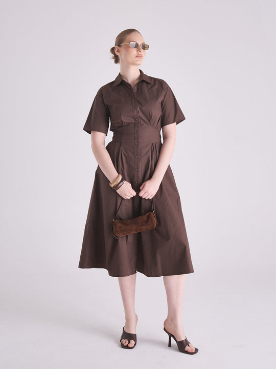Vela Dress - Cacao