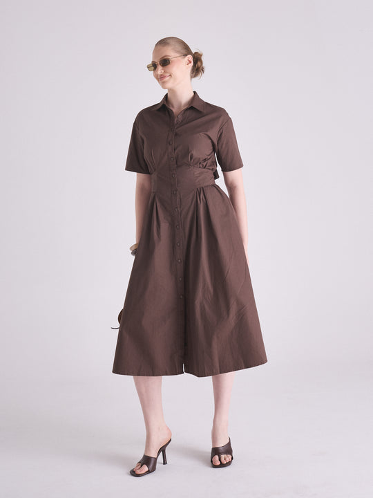 Vela Dress - Cacao