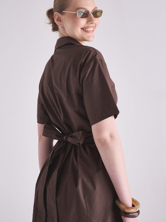 Vela Dress - Cacao