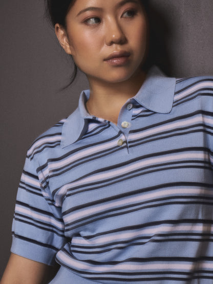 Rena Polo - Blue Stripe