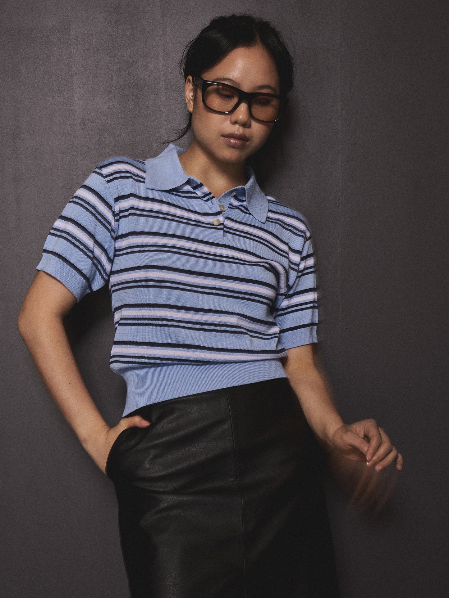 Rena Polo - Blue Stripe