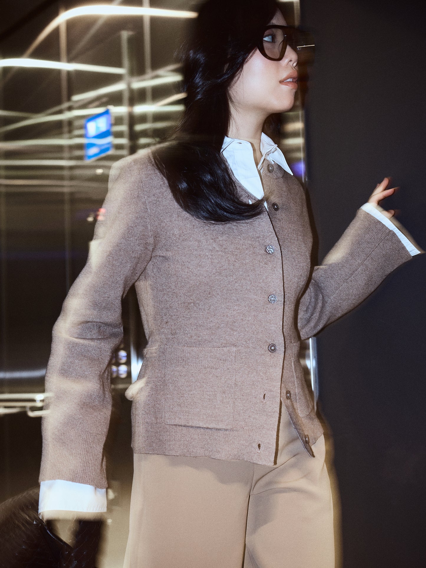 Wren Cardigan - Deep Tan