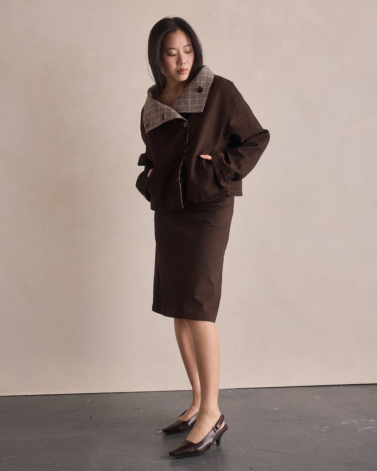 Sloane Skirt - Cacao