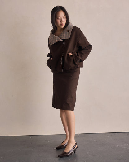 Sloane Skirt - Cacao
