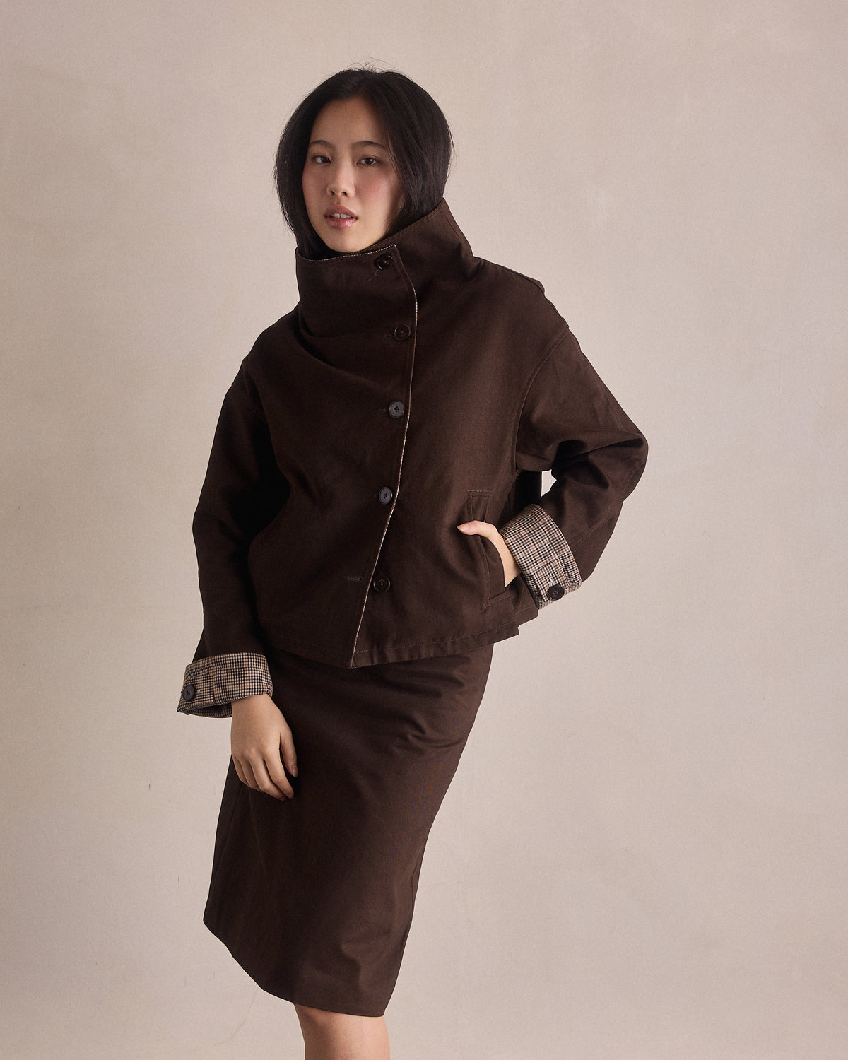 Sloane Skirt - Cacao