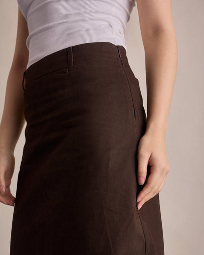 Sloane Skirt - Cacao