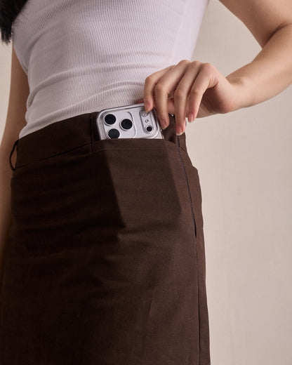 Sloane Skirt - Cacao
