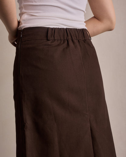 Sloane Skirt - Cacao
