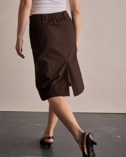 Sloane Skirt - Cacao