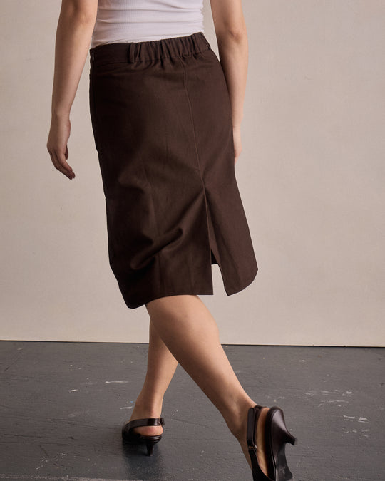 Sloane Skirt - Cacao
