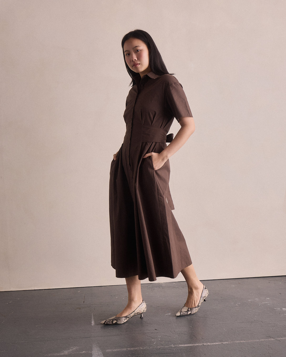 Vela Dress - Cacao