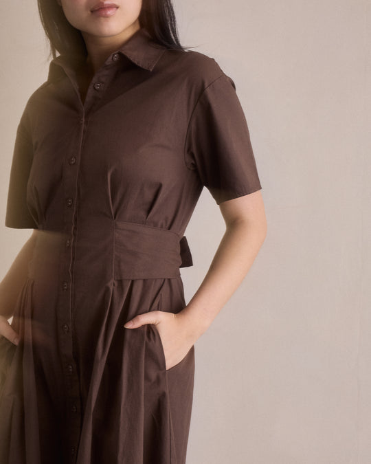 Vela Dress - Cacao