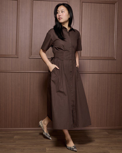 Vela Dress - Cacao