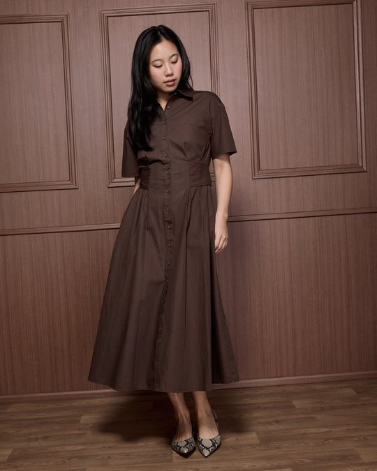Vela Dress - Cacao