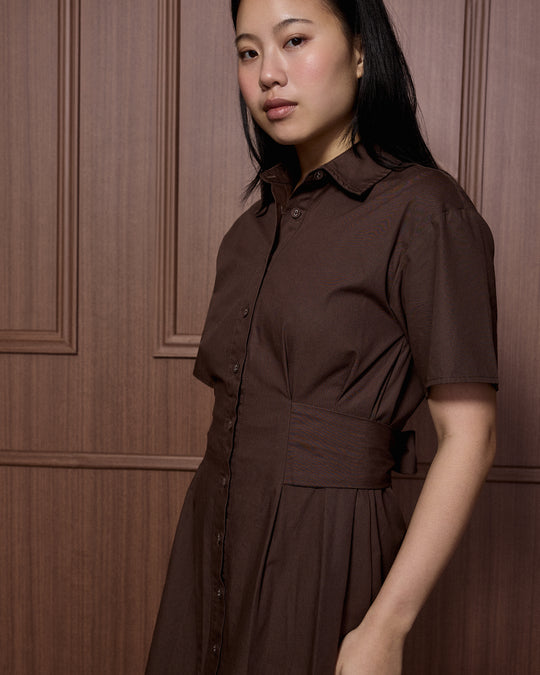 Vela Dress - Cacao