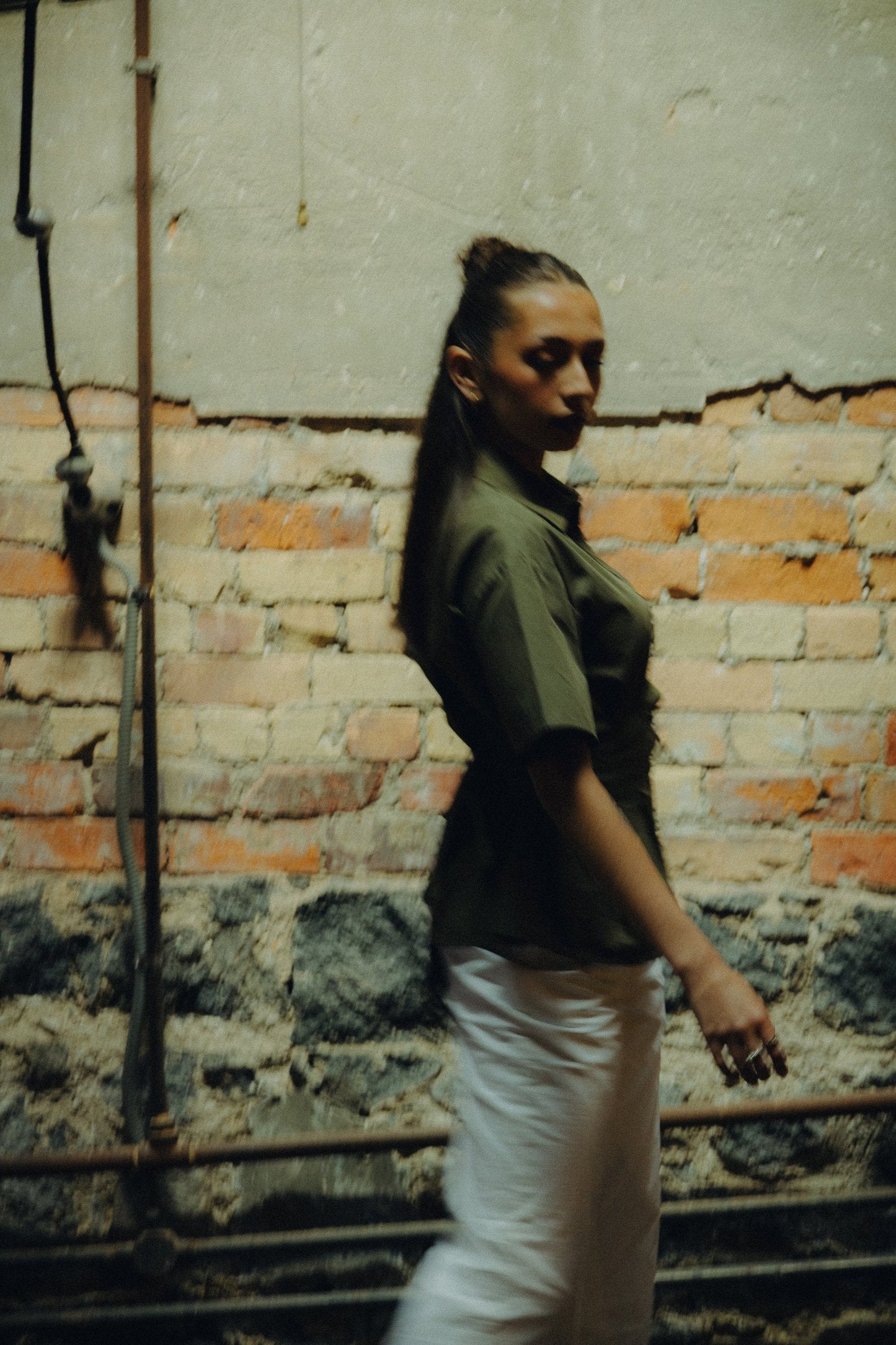 Vela Shirt - Moss